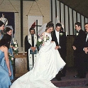 USA TX Dallas 1999MAR20 Wedding CHRISTNER Ceremony 016  "Let me help you with that Mrs.Christner" : 1999, Americas, Christner - Mike & Rebekah, Dallas, Date, Events, March, Month, North America, Places, Texas, USA, Wedding, Year